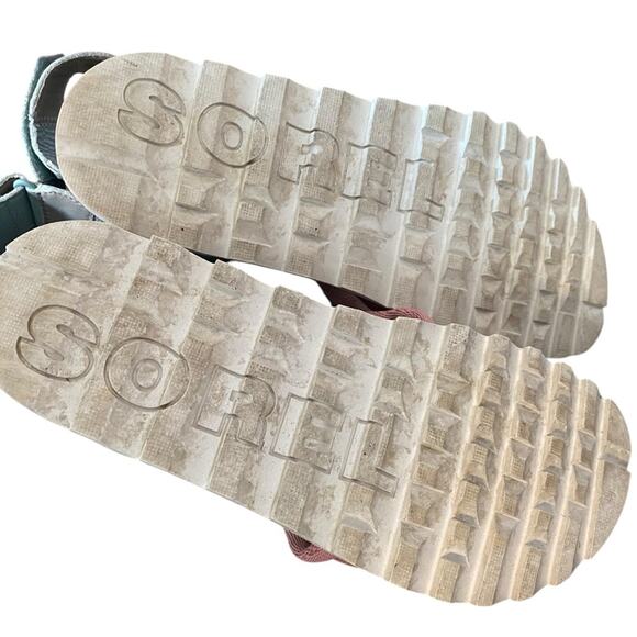 Sorel Roaming Decon Sandals Crushed Blue Chrome Gray size 9 - Picture 9 of 9